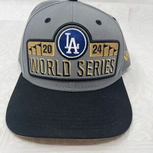 New Era Los Angeles Dodgers 2024 NL Champions Locker Room Hat In Hand World Seri